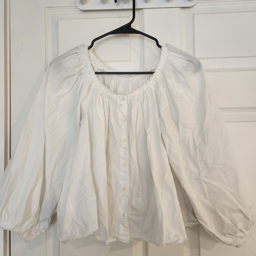 Doen * Blouse * Salt/White * XS